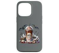 Vampire Coffee Cup Graphic For Women And Men Halloween Bat Custodia per iPhone 13 Pro