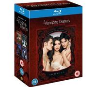 Vampire Diaries Complete Blu Ray (16 Disc) Box Set Collection: Season 1, 2, 3 and 4 + Special Features + Deleted Scenes + Featurettes + Gag Reel + Fan Gallary + Extras