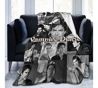 Vampire Diaries, Coperta Morbida E Calda In Pile Di Flanella, Stampa Digitale, Per Decorare La Casa, Adatta Per Letto, Divano, Soggiorno, Camera Da Letto, Ufficio (150 X 100 Pollici)
