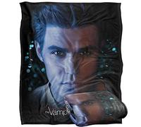 VAMPIRE DIARIES Stefan Eyes Coperta super morbida al tatto setoso - 152 x 127 cm