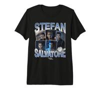 Vampire Diaries Stefan Salvatore Homage Style Maglietta Premium