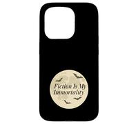 Vampire Fiction Bookish Romantico Fang Reader Letterario Scuro Custodia per iPhone 15 Pro