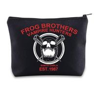 Vampire Hunters Frog Brothers Makeup Bag Horror Movie Regali Santa Carla Regali Horror Film Frog Brothers Zipper Pouch, Frog 1987 Regno Unito