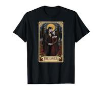 Vampire Monster Dracula e Bride The Lovers Tarocchi Card Maglietta