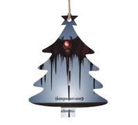 Vampire Venom Ornamenti per albero di Natale a forma di albero di Natale, 6 pezzi, ciondoli decorativi da appendere, design vintage per le vacanze