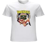 Vampirella Jim Wynorski Movie Poster 1996 Unisex T-Shirts Graphic Print Mens Tee Shirt Casual Short Sleeve Tops White S