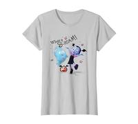 Vampirina Scream Halloween Maglietta, Donna, Argento, XL