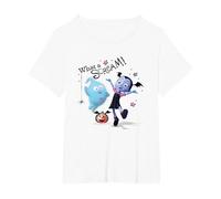 Vampirina Scream Halloween Maglietta, Donna plus-size, Bianco, 6X