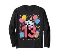 Vampiro 13 ° compleanno ragazzo ragazza 13 anni Vampiro Maglia a Manica