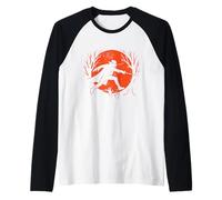 Vampiro con Spada sotto la Luna Maglia con Maniche Raglan