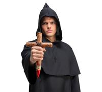 Vampiro Croce Palo con Sangue Monk Vampiro Halloween Accessori Costume