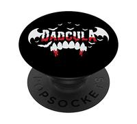 Vampiro di Halloween "Dadcula" PopSockets PopGrip Adesivo