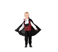 Vampiro Dracula costume travestimento bambino (Taglia 3-4 anni)