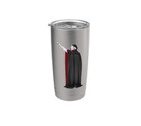 Vampiro Halloween Selfie Bicchiere termico in acciaio inox doppia parete