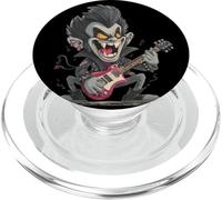 Vampiro lupo mannaro con chitarra elettrica Costume PopSockets PopGrip per MagSafe