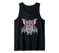 Vampiro Pipistrello Boba Goth Halloween Canotta