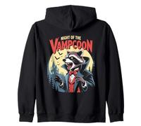 Vampiro Procione Vampcoon Halloween Felpa con Cappuccio