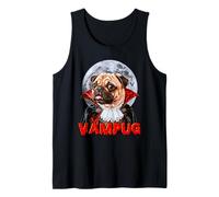 Vampug. Vampiro Pug Dog. Divertente Halloween per Gli Amanti dei Cuccioli Canotta