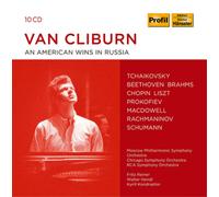 Van Cliburn Van Cliburn: An American Wins in Russia (CD) Box Set