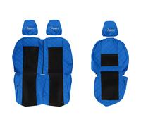 VAN Coprisedili per FORD TRANSIT VIII MK8 14-24 1+2 Tavolino in schienale BLU