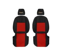 VAN Coprisedili per FORD TRANSIT VIII MK8 14-24 Sedili 1+1 ROSSO