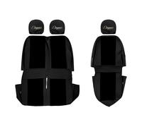 VAN Coprisedili per VOLKSWAGEN CRAFTER I 06-16 1+2 Tavolino in schienale NERO