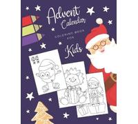 Van D Fluff Advent Calendar Coloring Book for Kids (Tascabile)