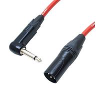 Van Damme Angolato Jack a Maschio XLR Cavo. Chitarra/Mixer / Di Cavo. Neutrik