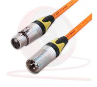 Van Damme Cavi Microfono Cavo Bilanciato Neutrik XLR a XLR Connettore Giallo