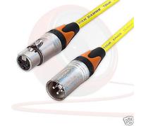 Van Damme Microfono Bilanciato Cavo. Neutrik XLR A Cavi. Orange Colorato Stivali