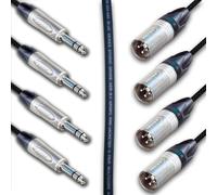 Van Damme & Neutrik Fase Serpentina. 2 4 8 12 16 Modo Telaio Cavo Jack Trs A