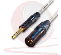 Van Damme & Neutrik Starquad Oro Maschile XLR A 0.6cm Jack Trs Bilanciato Piombo