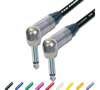 Van Damme Pro Angolato Chitarra Cavo. 0.6cm Mono Neutrik Jack 2m, 3M, 5m Cavo