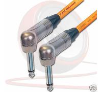 Van Damme Pro Angolato Chitarra Cavo. 0.6cm Mono Neutrik Jack 2m, 3M, 5m Cavo