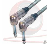 Van Damme Pro Angolato Chitarra Cavo. 0.6cm Mono Neutrik Jack 2m, 3M, 5m Cavo