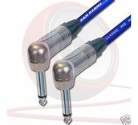 Van Damme Pro Angolato Chitarra Cavo. 0.6cm Mono Neutrik Jack 2m, 3M, 5m Cavo