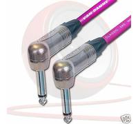 Van Damme Pro Angolato Chitarra Cavo. 0.6cm Mono Neutrik Jack 2m, 3M, 5m Cavo