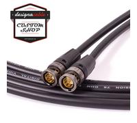 Van Damme 'Singolo Collegamento' Ultrahd 12G Video Coassiale Cavo Avvolgitore 4K