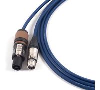 Van Damme Speakon per Femmina XLR Altoparlante Cavo. Neutrik 2 Asta Speakon