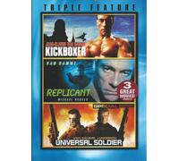 Van Damme Triple Feature (Kickboxer / Replicant / Universal Soldier)