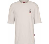 Van Deer - T-shirt in Cotone - Essential T-Shirt Off White per Uomo in Cotone - Taglia L - Bianco
