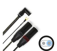 VAN DEN HUL D-502 Hybrid Cavo per Giradischi terminato Custom DIN angolare-2XLR