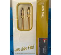 VAN DEN HUL THE NAME COPPIA CAVI DI SEGNALE 0.8MT NUOVO