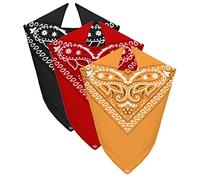 Van Der Rich ® - Bandane 100% Cotone con Paisley Pattern per Uomo e Donna (NRSenape, TU)