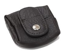 Van Der Rich ® - Portamonete Piccolo Pelle - Donna/Uomo (Marrone scuro)