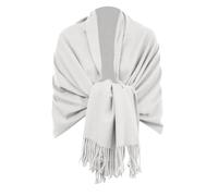 Van Der Rich ® - Sciarpa in misto Cashmere e Lana - Donna (53-Crema)