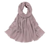 Van Der Rich ® - Sciarpa in misto Cotone 90cm*180cm - Donna - Uomo (2-Rosa scuro)