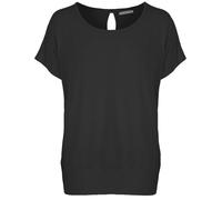 Van Der Rich ® - T-Shirt con Schiena Scoperta - Donna (Nero-B, M)