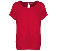 Van Der Rich ® - T-Shirt con Schiena Scoperta - Donna (Rosso-B, XXL)
