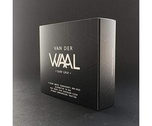 Van Der Waal unisex 2.0 performance Series surf grip, Clear, 30 Pack
